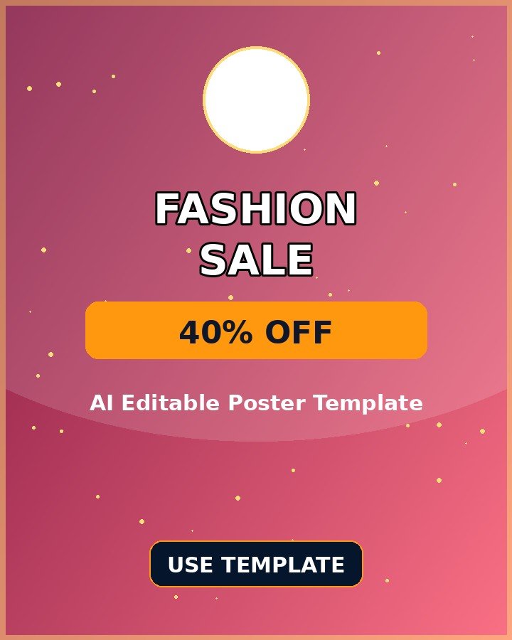 Fashion Premium Poster